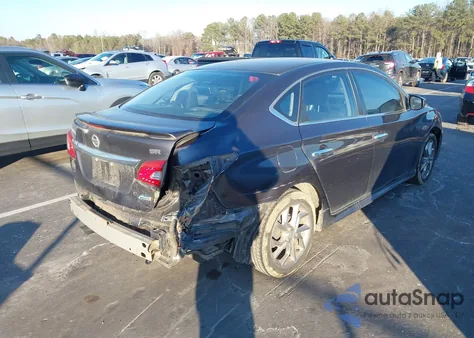2013 Nissan Sentra Sr z USA, uszkodzony, nr VIN 3N1AB7AP2DL652052